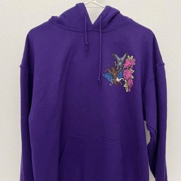 Lil Nas X Purple Long Live Montero Tour Hoodie